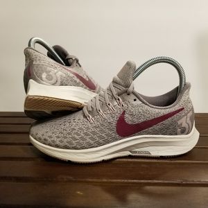 Nike Air Zoom Pegasus 35 Grey Burgundy